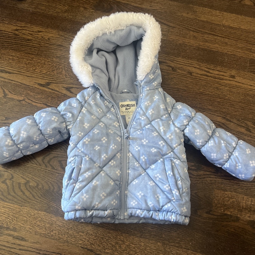 oshkosh b'gosh Coat Size 2T Toddler Girl Blue